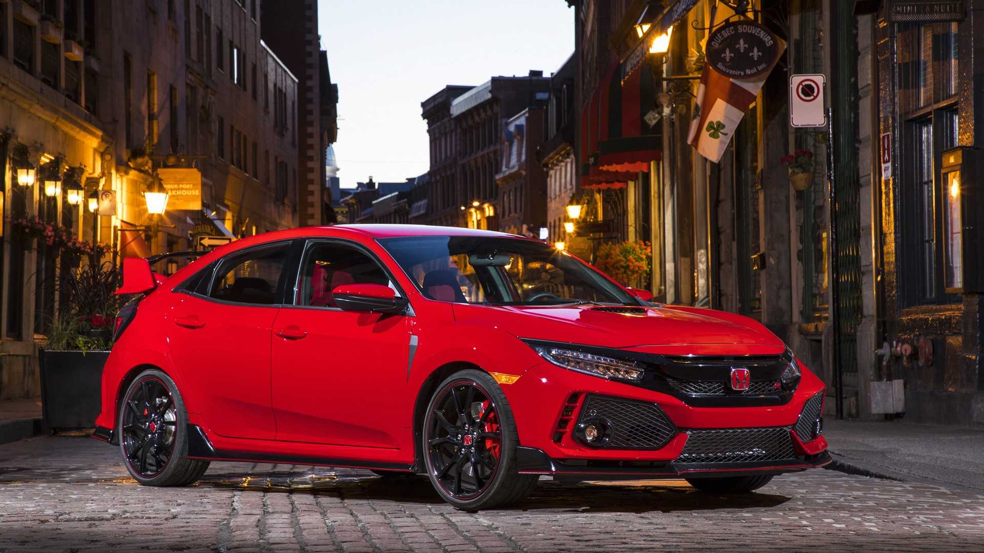 2019 Honda Civic Type R (Color: Rallye Red) Front Three-Quarter Wallpapers #48 of 182