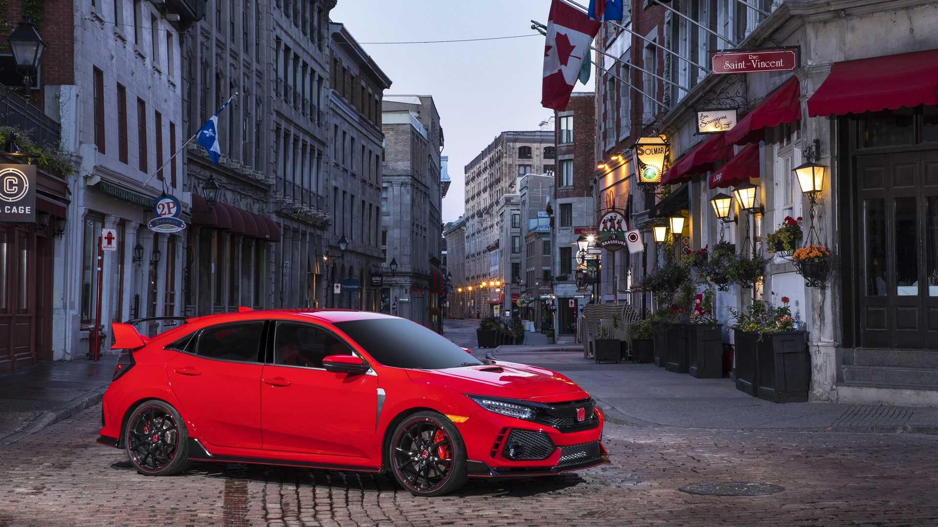 2019 Honda Civic Type R (Color: Rallye Red) Front Three-Quarter Wallpapers #47 of 182