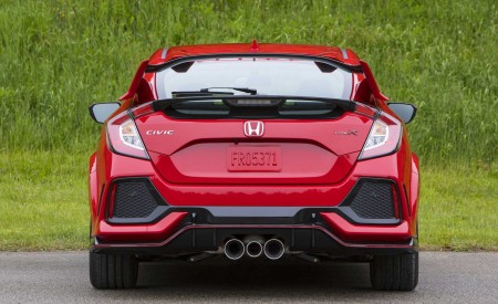 2019 Honda Civic Type R (Color: Rallye Red) Rear Wallpapers 450x275 (32)