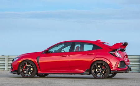 2019 Honda Civic Type R (Color: Rallye Red) Side Wallpapers 450x275 (33)