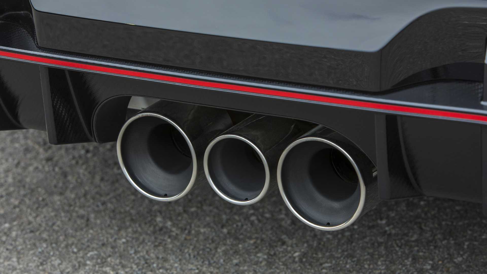 2019 Honda Civic Type R (Color: Rallye Red) Tailpipe Wallpapers #51 of 182