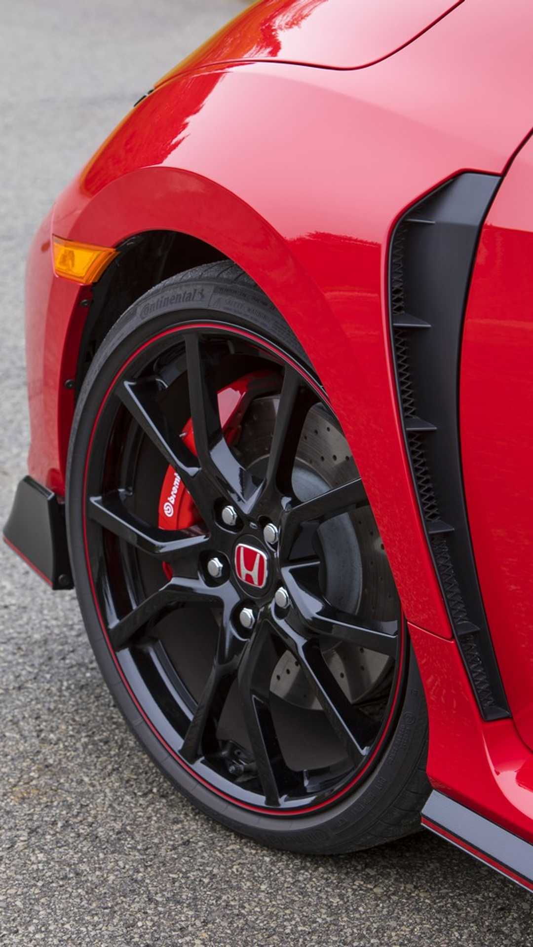2019 Honda Civic Type R (Color: Rallye Red) Wheel Wallpapers #50 of 182
