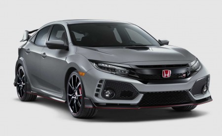 2019 Honda Civic Type R (Color: Sonic Gray Pearl) Front Three-Quarter Wallpapers 450x275 (98)
