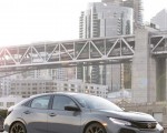 2019 Honda Civic Type R (Color: Sonic Gray Pearl) Front Three-Quarter Wallpapers 150x120