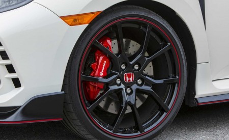 2019 Honda Civic Type R (Color: White Orchid Pearl) Brakes Wallpapers 450x275 (166)