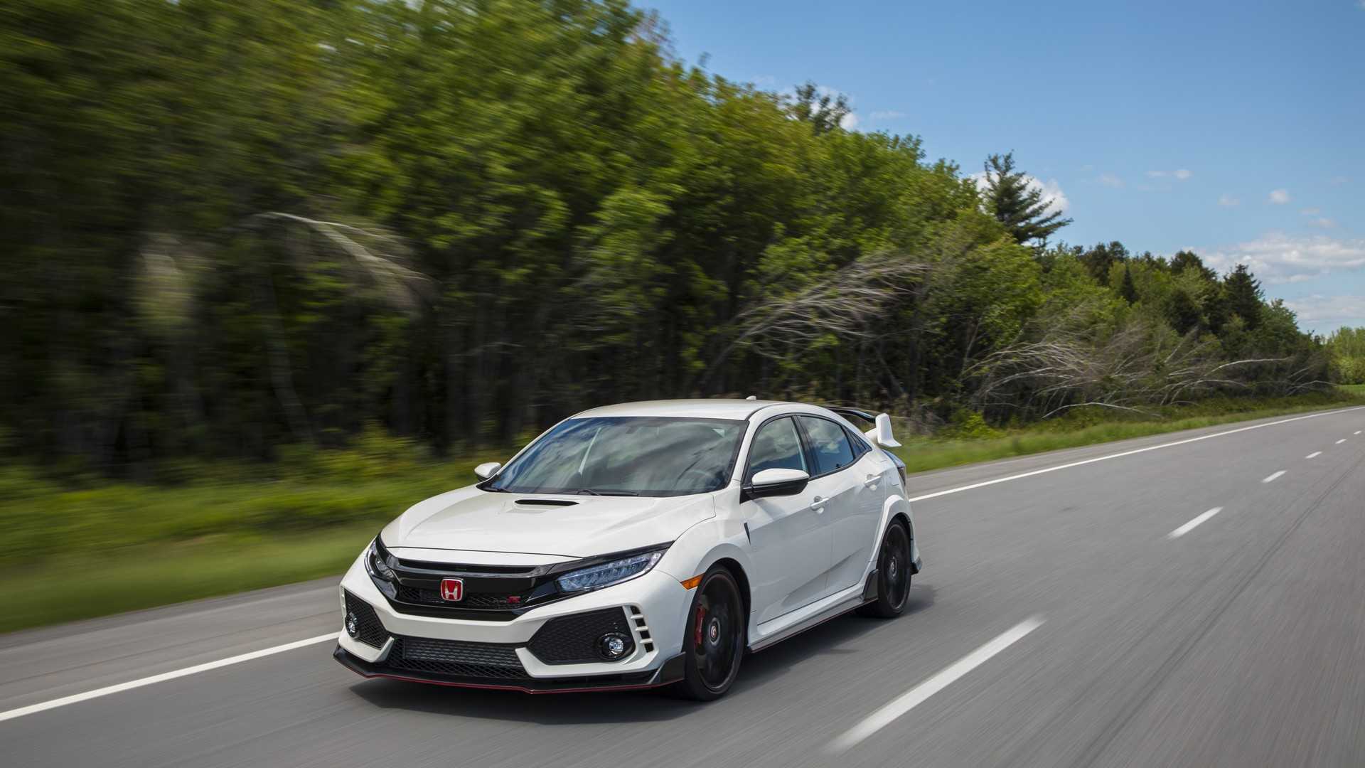 2019 Honda Civic Type R (Color: White Orchid Pearl) Front Three-Quarter Wallpapers #115 of 182