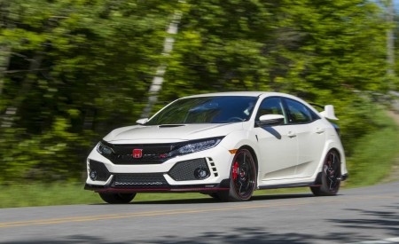 2019 Honda Civic Type R (Color: White Orchid Pearl) Front Three-Quarter Wallpapers 450x275 (108)