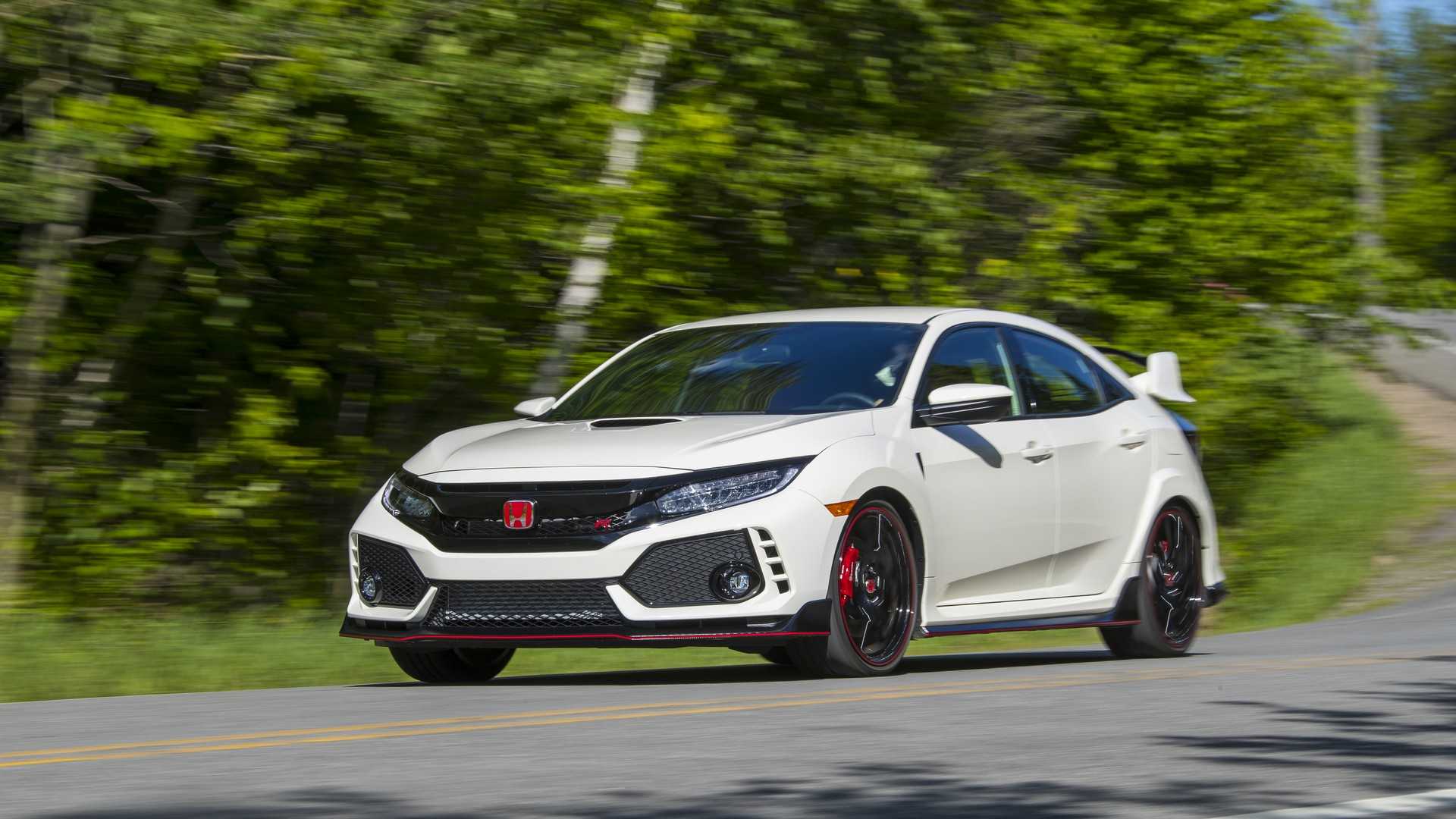 2019 Honda Civic Type R (Color: White Orchid Pearl) Front Three-Quarter Wallpapers #108 of 182