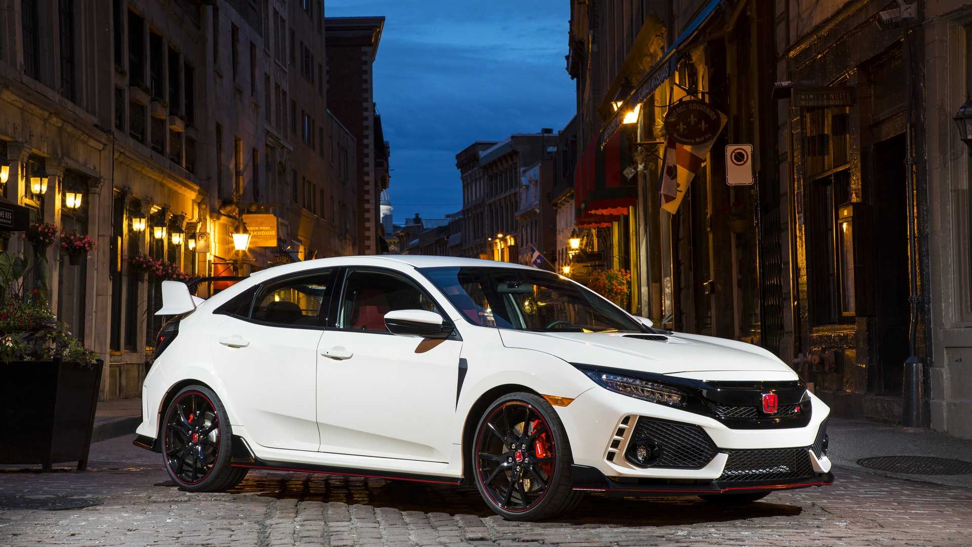 2019 Honda Civic Type R (Color: White Orchid Pearl) Front Three-Quarter Wallpapers #133 of 182