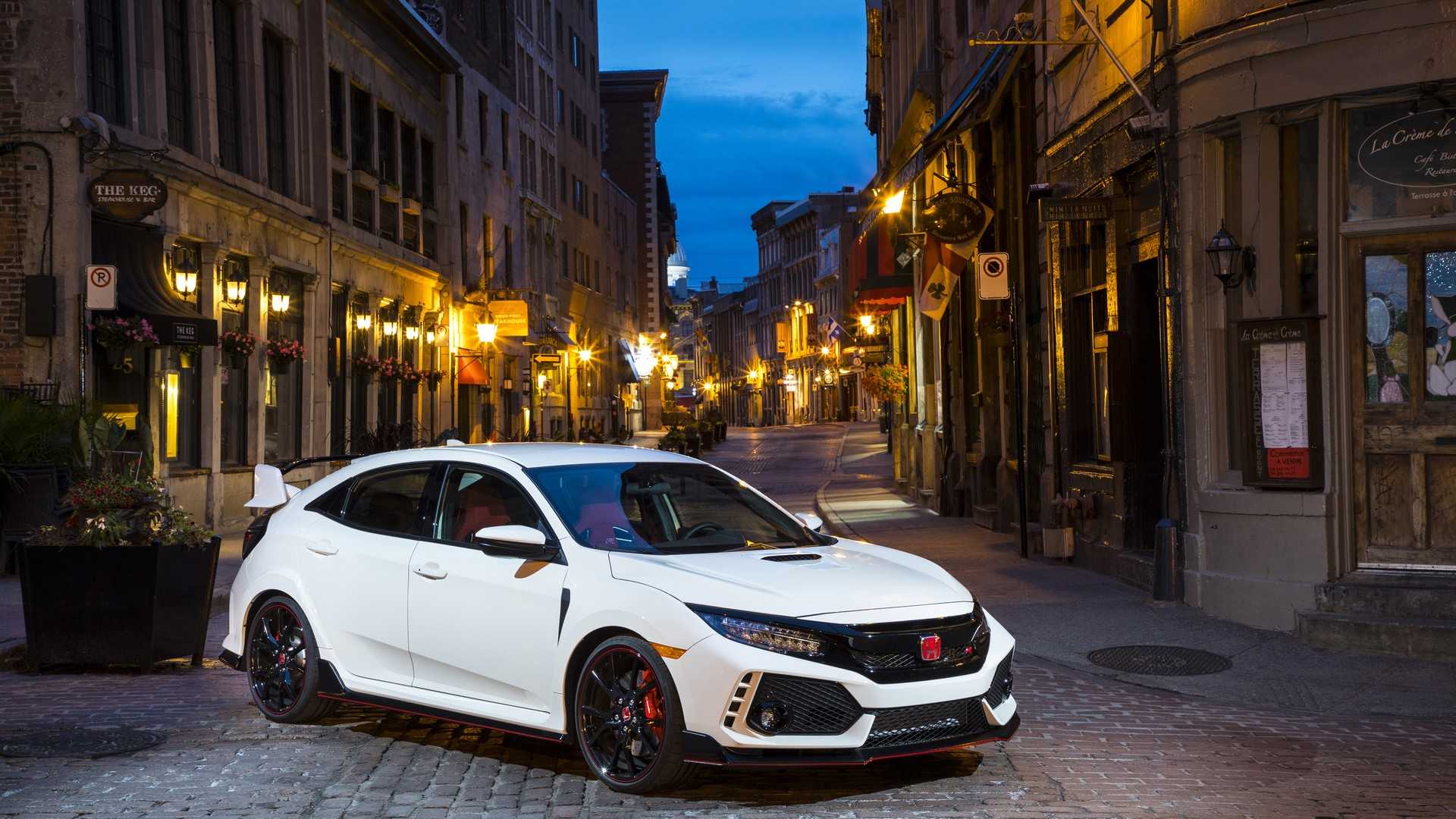 2019 Honda Civic Type R (Color: White Orchid Pearl) Front Three-Quarter Wallpapers #158 of 182