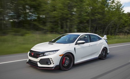 2019 Honda Civic Type R (Color: White Orchid Pearl) Front Three-Quarter Wallpapers 450x275 (128)