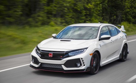 2019 Honda Civic Type R (Color: White Orchid Pearl) Front Three-Quarter Wallpapers 450x275 (102)