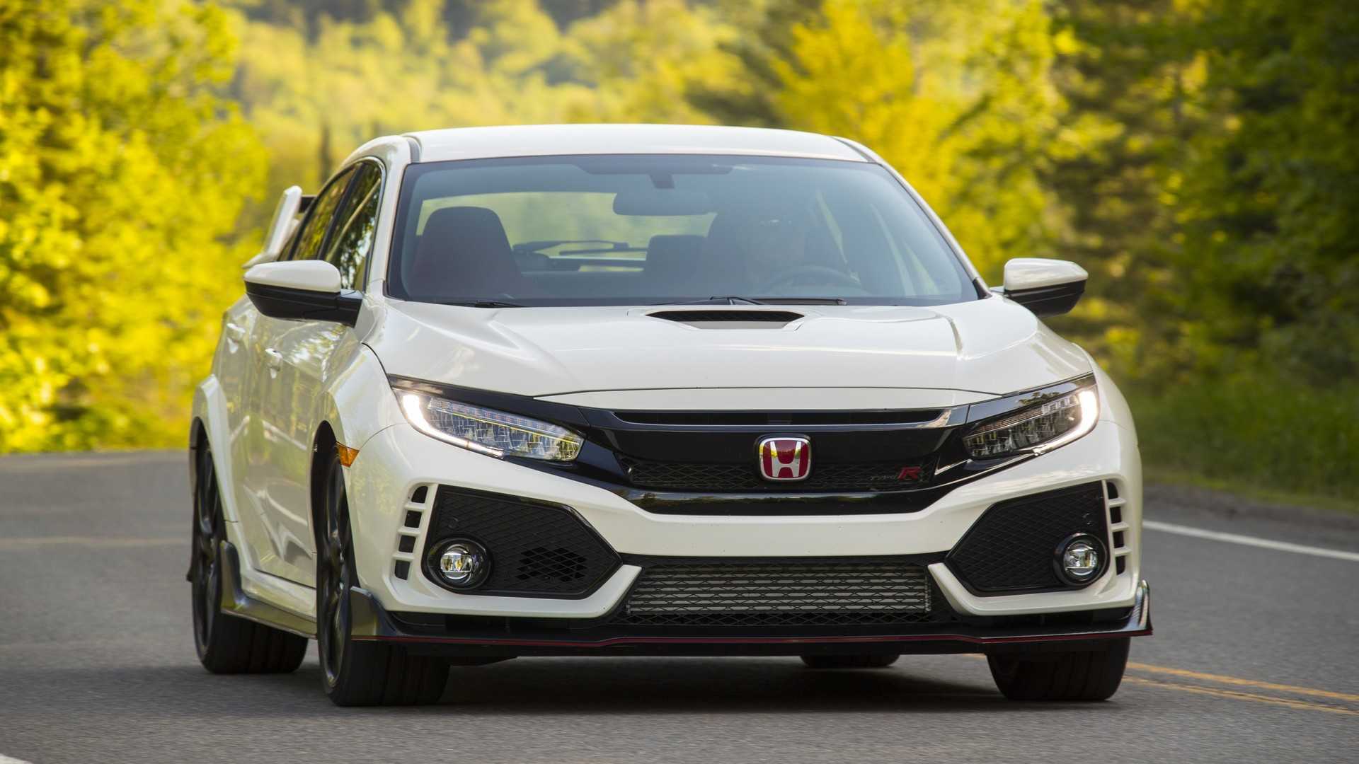 2019 Honda Civic Type R (Color: White Orchid Pearl) Front Wallpapers #110 of 182