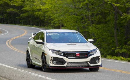 2019 Honda Civic Type R (Color: White Orchid Pearl) Front Wallpapers 450x275 (103)