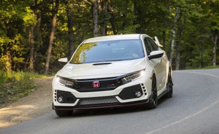 2019 Honda Civic Type R (Color: White Orchid Pearl) Front Wallpapers 450x275 (104)