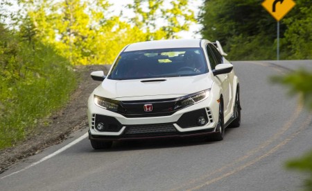 2019 Honda Civic Type R (Color: White Orchid Pearl) Front Wallpapers 450x275 (124)