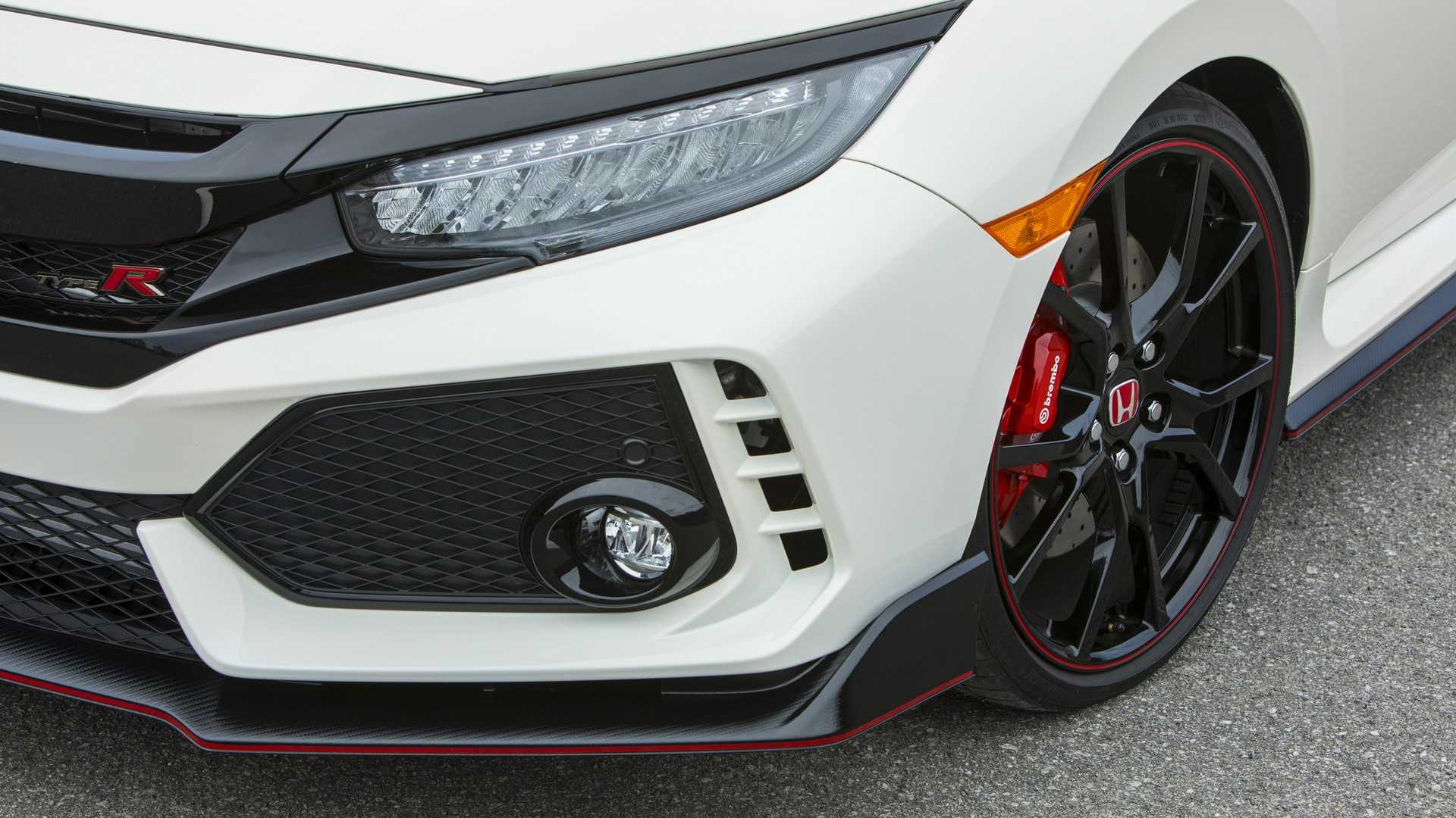 2019 Honda Civic Type R (Color: White Orchid Pearl) Headlight Wallpapers #168 of 182