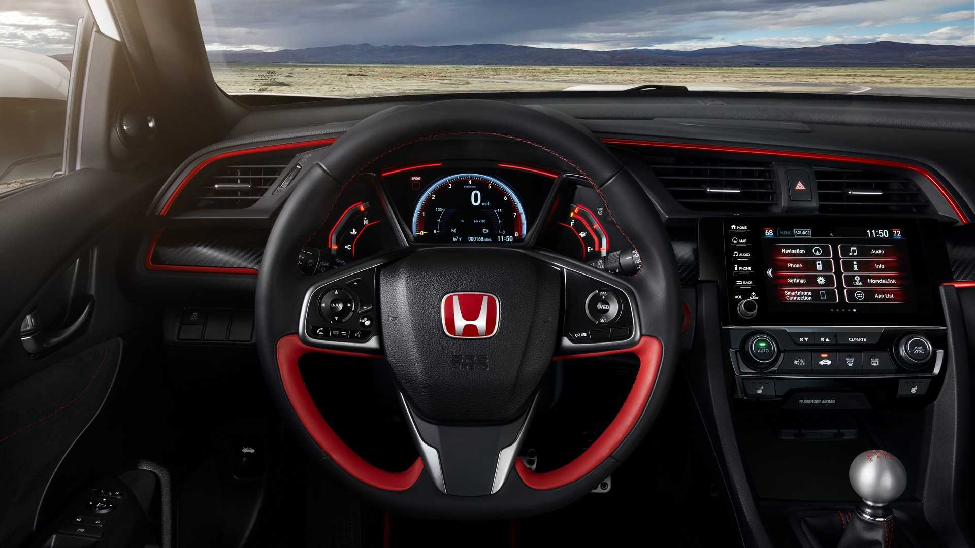 2019 Honda Civic Type R (Color: White Orchid Pearl) Interior Wallpapers #174 of 182