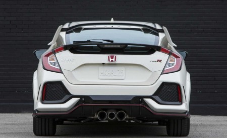 2019 Honda Civic Type R (Color: White Orchid Pearl) Rear Wallpapers 450x275 (138)