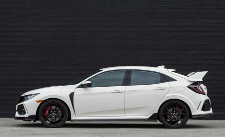 2019 Honda Civic Type R (Color: White Orchid Pearl) Side Wallpapers 450x275 (152)