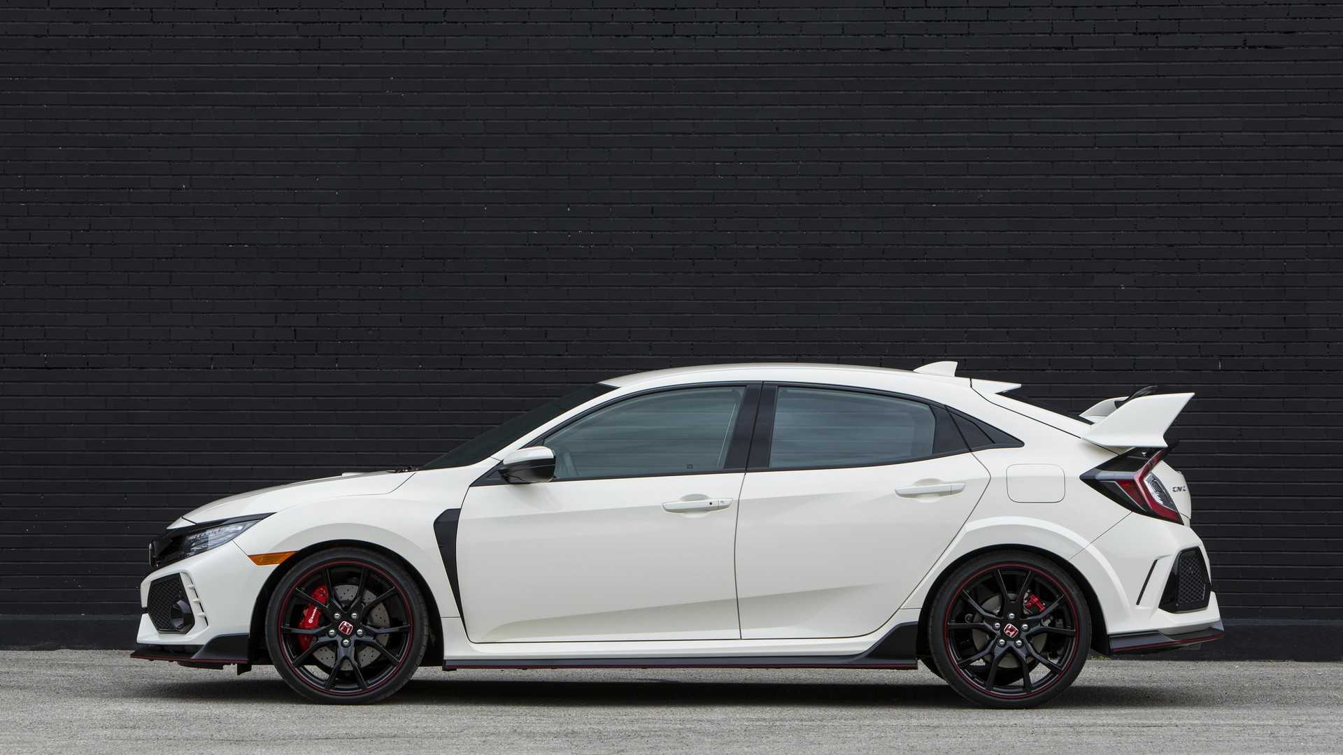 2019 Honda Civic Type R (Color: White Orchid Pearl) Side Wallpapers #152 of 182