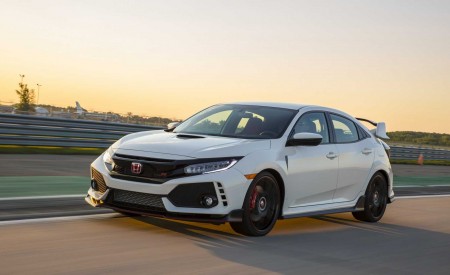 2019 Honda Civic Type R (Color: White Orchid Pearl) Side Wallpapers 450x275 (113)