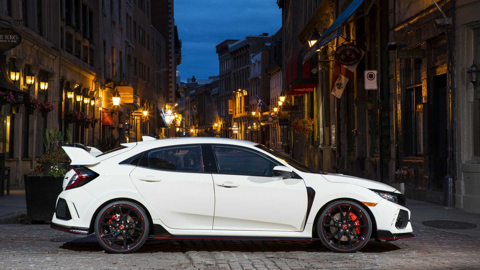 2019 Honda Civic Type R (Color: White Orchid Pearl) Side Wallpapers #153 of 182
