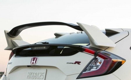 2019 Honda Civic Type R (Color: White Orchid Pearl) Spoiler Wallpapers 450x275 (171)
