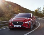 2019 Jaguar I-PACE (Color: Photon Red) Front Three-Quarter Wallpapers 150x120