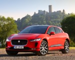 2019 Jaguar I-PACE EV400 AWD HSE First Edition (Color: Photon Red) Front Three-Quarter Wallpapers 150x120