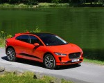 2019 Jaguar I-PACE EV400 AWD HSE First Edition (Color: Photon Red) Front Three-Quarter Wallpapers 150x120