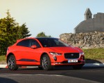 2019 Jaguar I-PACE EV400 AWD HSE First Edition (Color: Photon Red) Front Three-Quarter Wallpapers 150x120