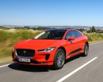 2019 Jaguar I-PACE EV400 AWD HSE First Edition (Color: Photon Red) Front Three-Quarter Wallpapers 150x120