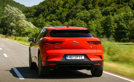 2019 Jaguar I-PACE EV400 AWD HSE First Edition (Color: Photon Red) Rear Wallpapers 450x275 (31)