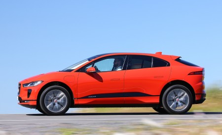 2019 Jaguar I-PACE EV400 AWD HSE First Edition (Color: Photon Red) Side Wallpapers 450x275 (42)