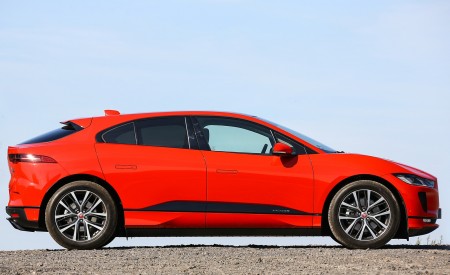 2019 Jaguar I-PACE EV400 AWD HSE First Edition (Color: Photon Red) Side Wallpapers 450x275 (63)
