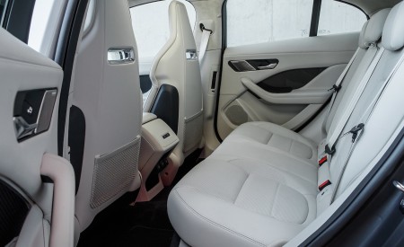 2019 Jaguar I-PACE EV400 AWD S (Color: Yulong White) Interior Rear Seats Wallpapers 450x275 (187)