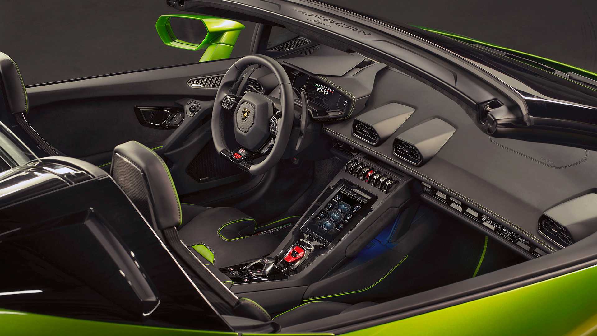 Lamborghini Interior Hd Wallpaper