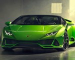 2019 Lamborghini Huracán EVO Spyder Front Three-Quarter Wallpapers 150x120 (11)