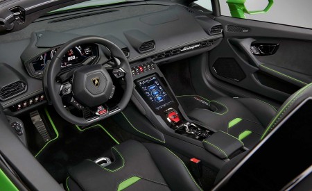 2019 Lamborghini Huracán EVO Spyder Interior Cockpit Wallpapers 450x275 (19)