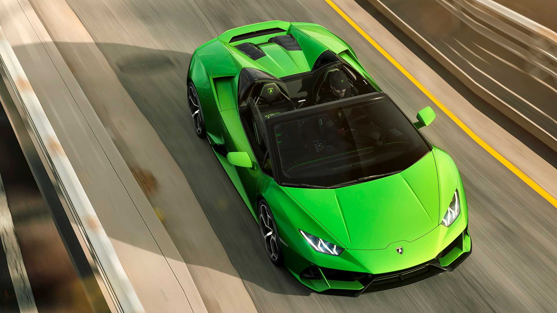 2019 Lamborghini Huracán EVO Spyder Top Wallpapers #2 of 27