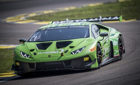 2019 Lamborghini Huracán GT3 EVO Front Three-Quarter Wallpapers 450x275 (2)