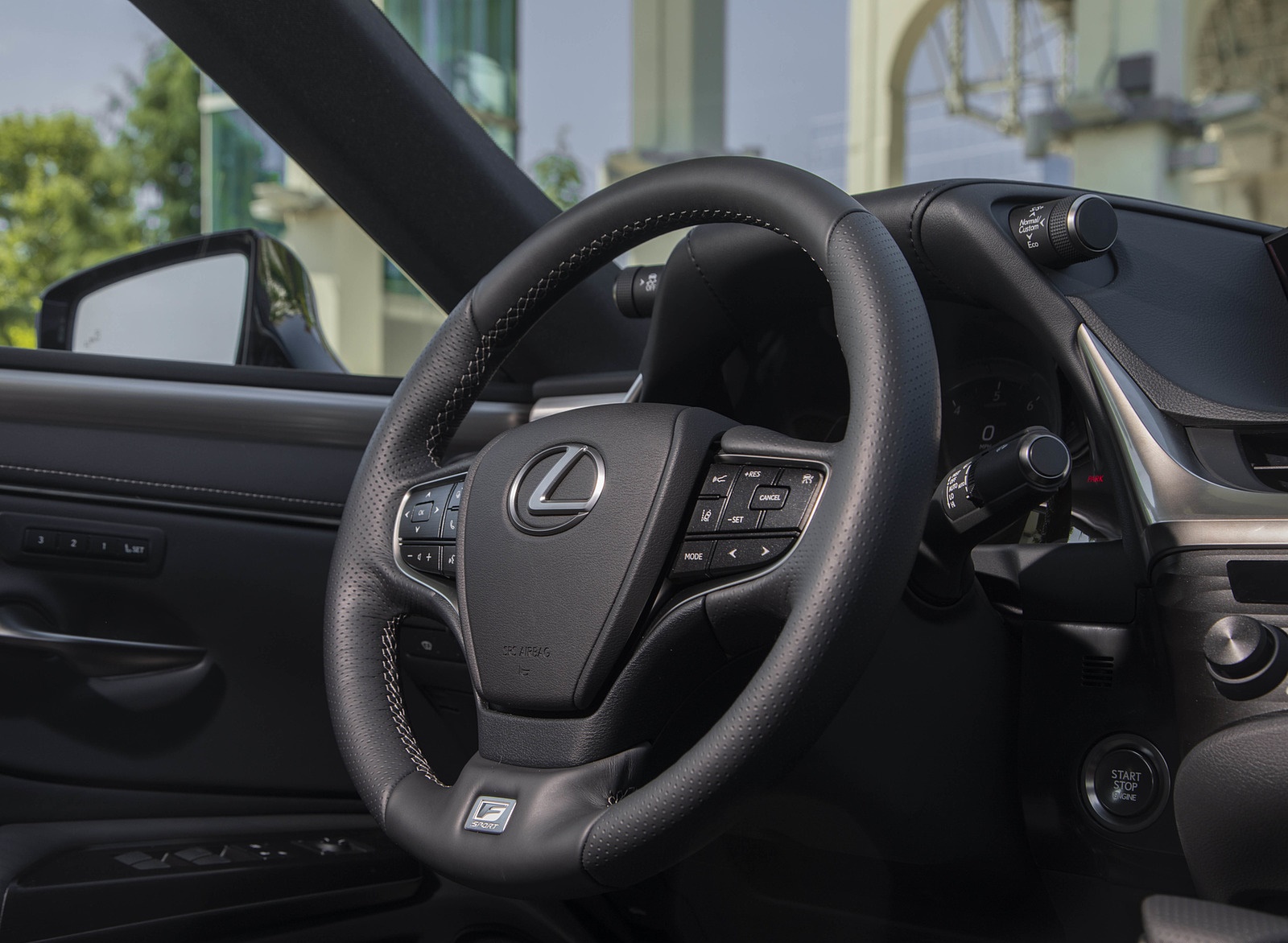 2019 Lexus ES 350 F-Sport Interior Steering Wheel Wallpapers #47 of 75