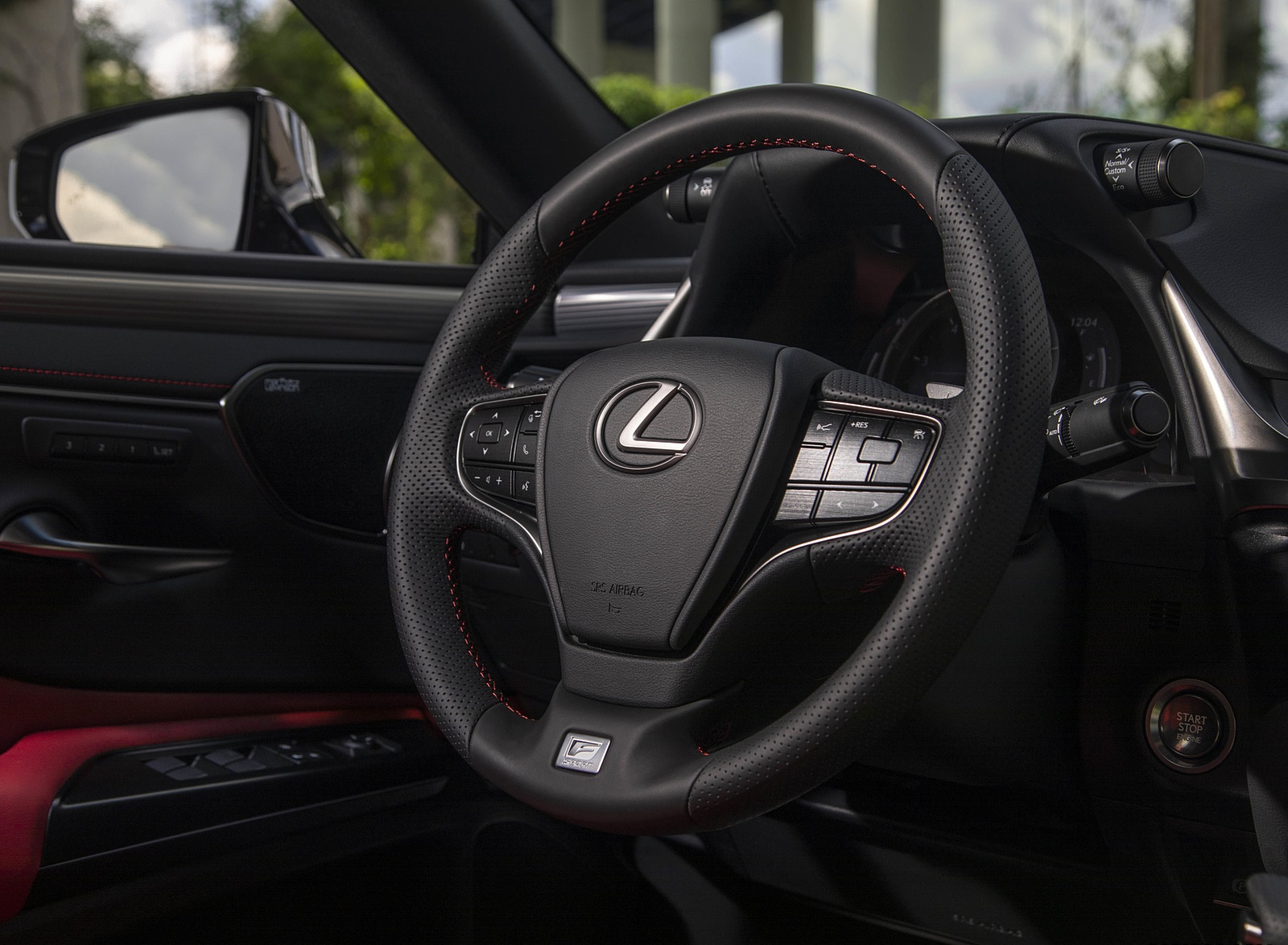 2019 Lexus ES 350 F-Sport Interior Steering Wheel Wallpapers #40 of 75