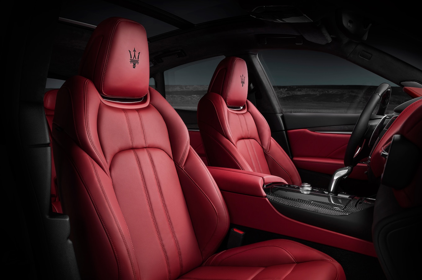 2019 Maserati Levante GTS Interior Front Seats Wallpapers #85 of 89