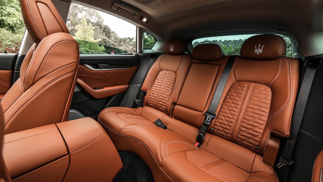 2019 Maserati Levante Trofeo Interior Rear Seats Wallpapers #52 of 97