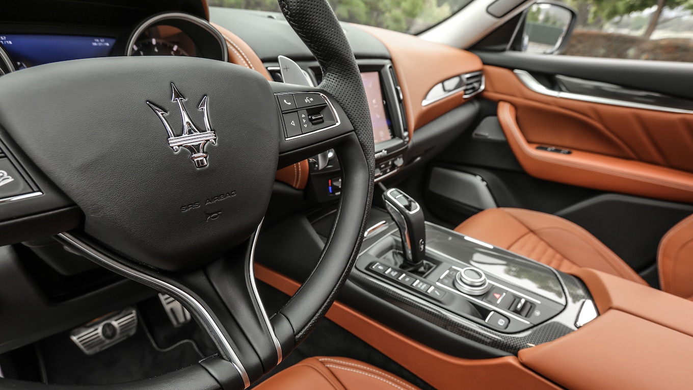 2019 Maserati Levante Trofeo Interior Steering Wheel Wallpapers #64 of 97