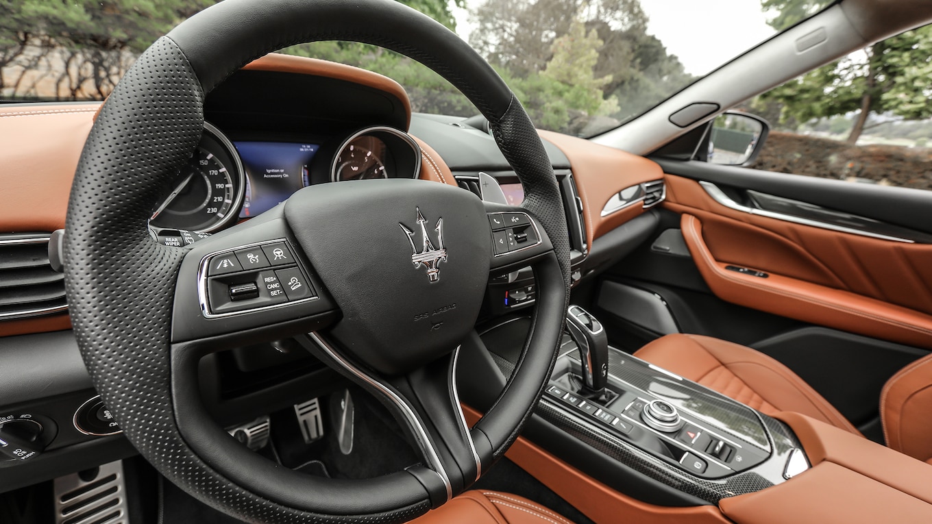 2019 Maserati Levante Trofeo Interior Steering Wheel Wallpapers #63 of 97
