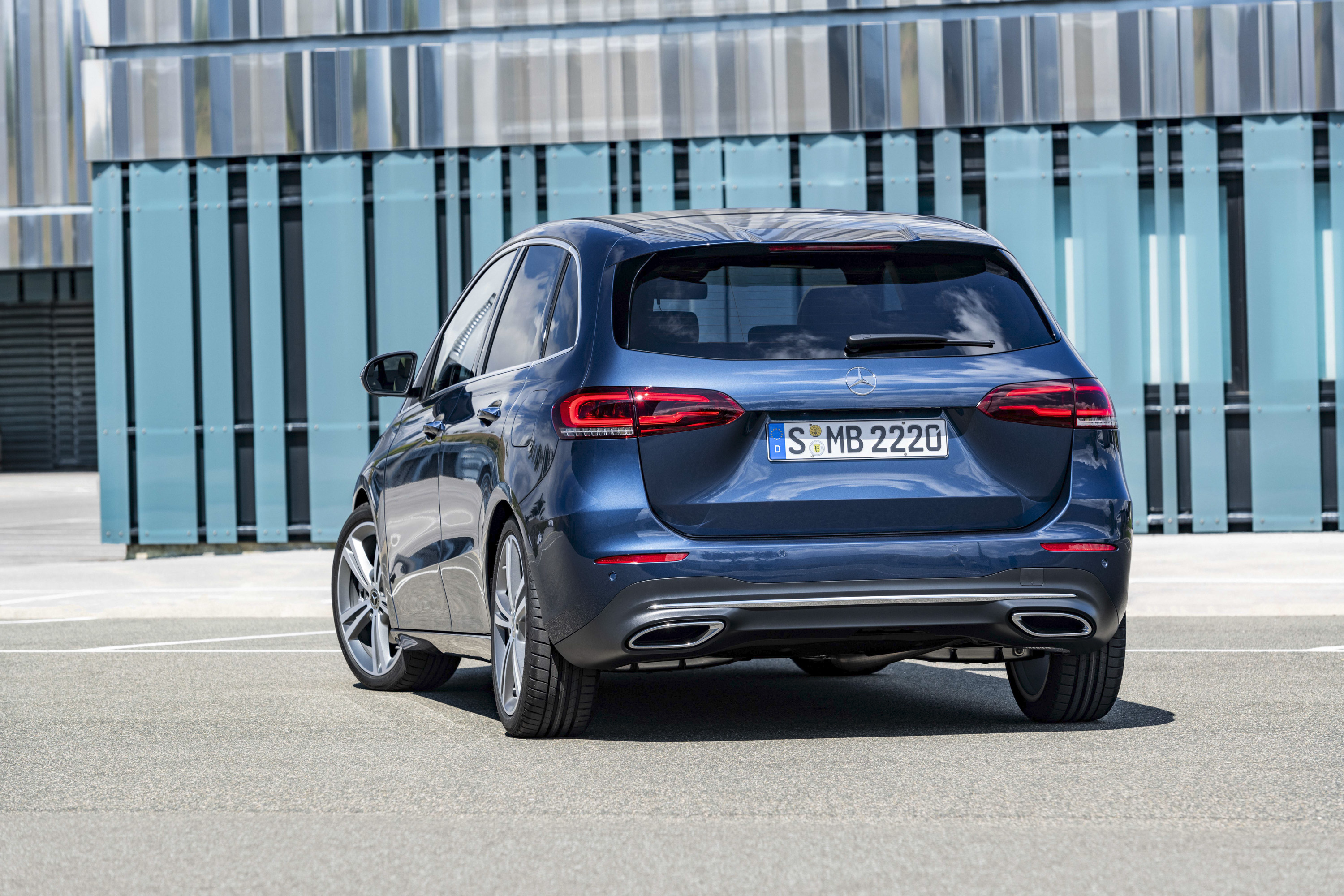 2019 Mercedes-Benz B-Class Rear Wallpapers #18 of 54