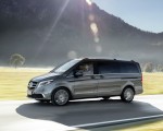 2019 Mercedes-Benz V-Class EXCLUSIVE Line (Color: Selenit Grey Metallic) Side Wallpapers 150x120 (6)